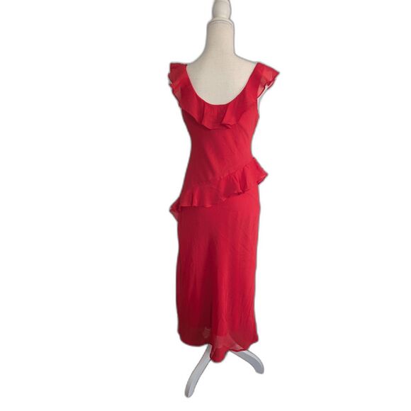 Women's Ruffle Wrap Dress - A New Day - Size XS - Picture 3 of 7